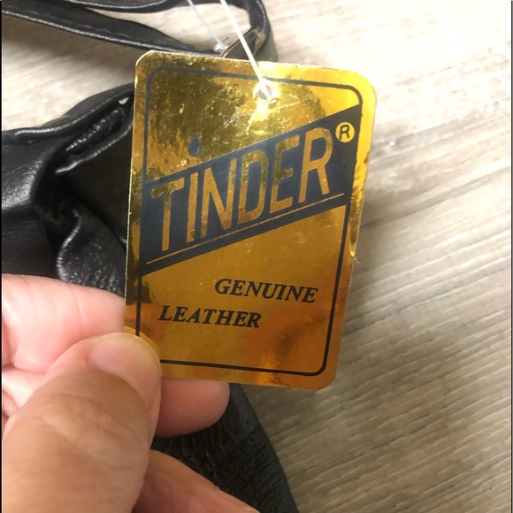 USA 🇺🇸 FLAG CROSSBODY LEATHER BAG-NEW "TINDER" BRAND - Picture 4 of 8